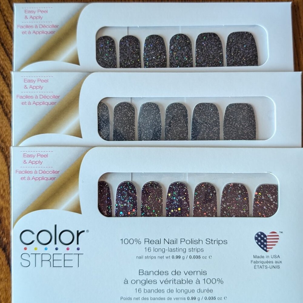 Color street glitters bundle
